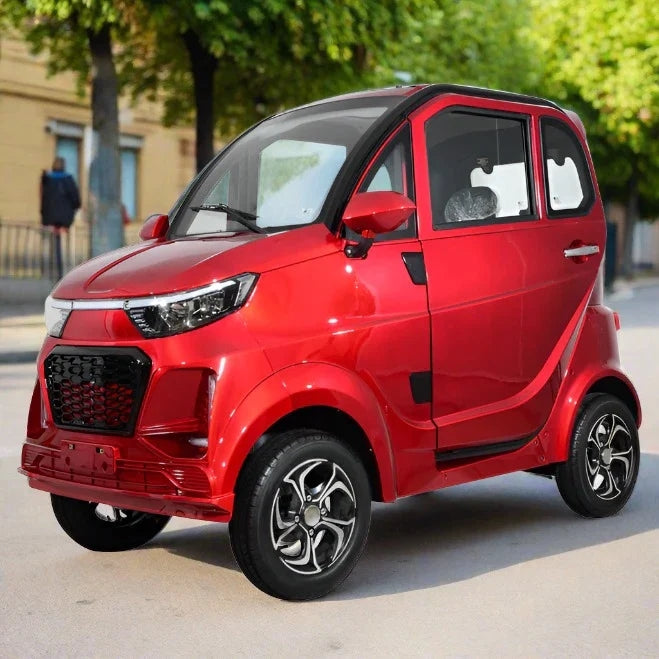 Green Transporter Q Express Electric Mobility Scooter - Watch the