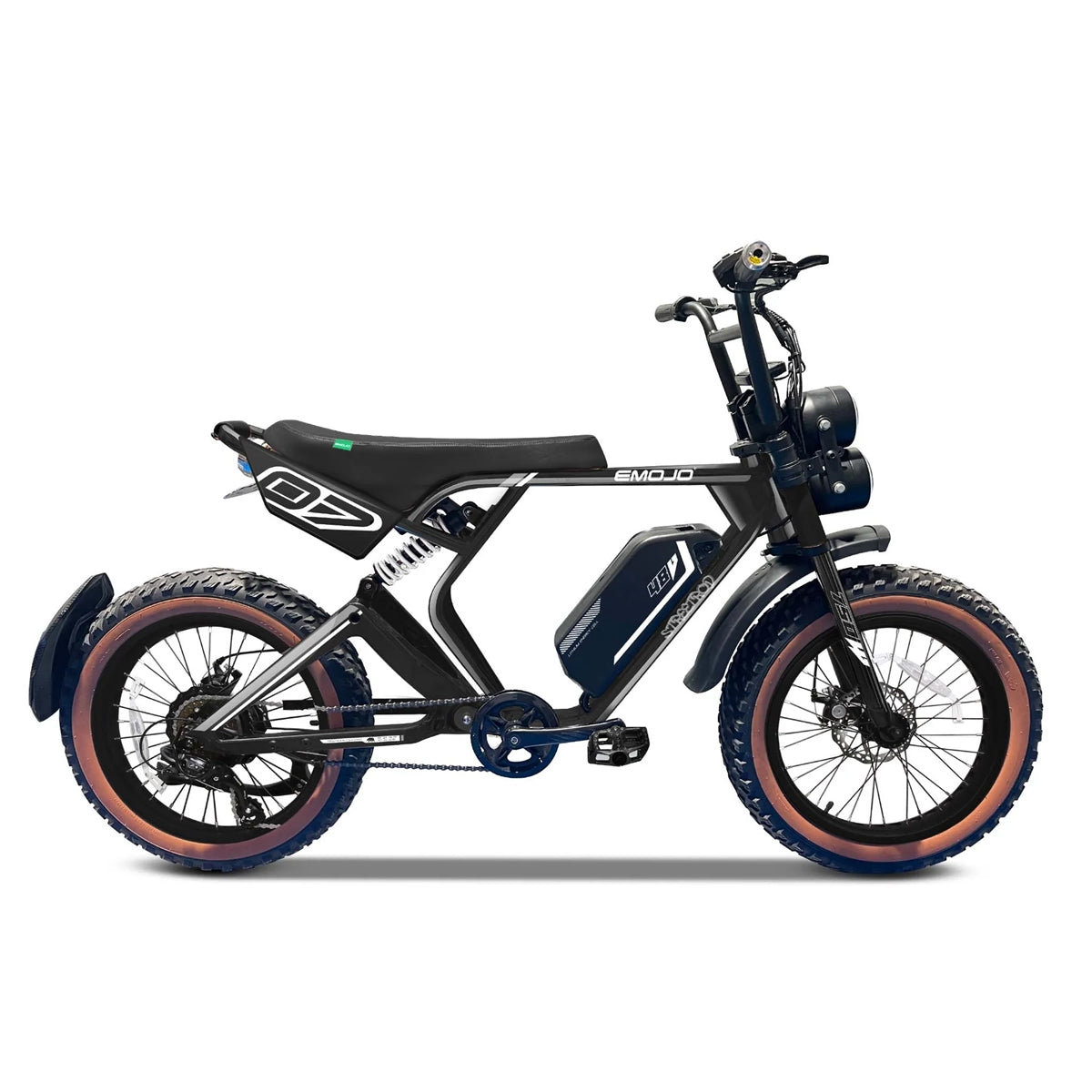 Emojo Streetrod 20Ah Long-Rangee, Wide Tire Ebike – Wheelchair