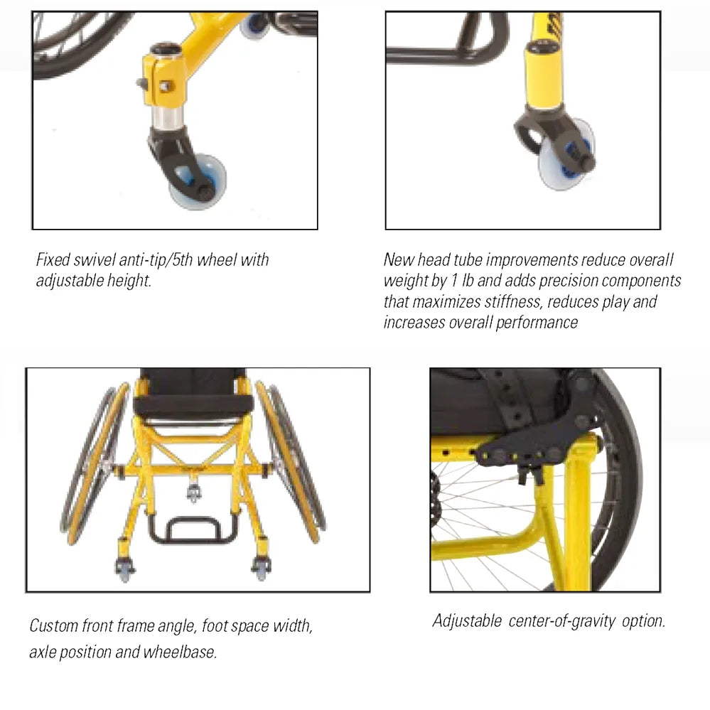 Invacare Top End T-5 7000 Series Tennis Chair