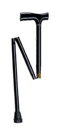 McKesson Aluminum Standard Folding T-Handle Cane