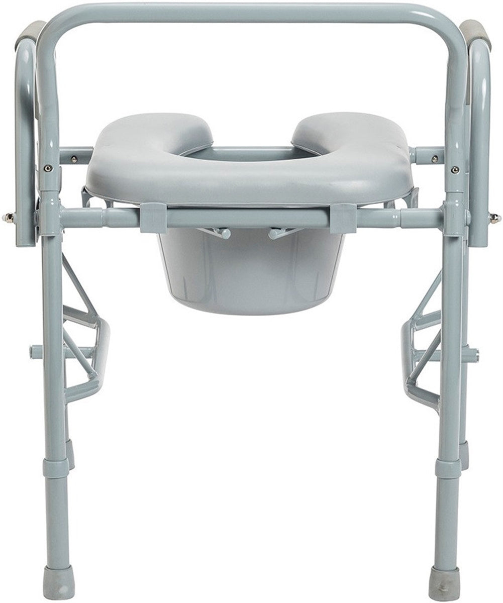 Drive 11125PSKD Padded Seat Drop Arm Commode