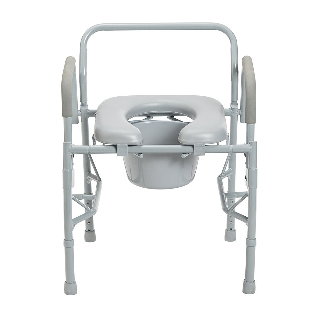 Drive 11125PSKD Padded Seat Drop Arm Commode