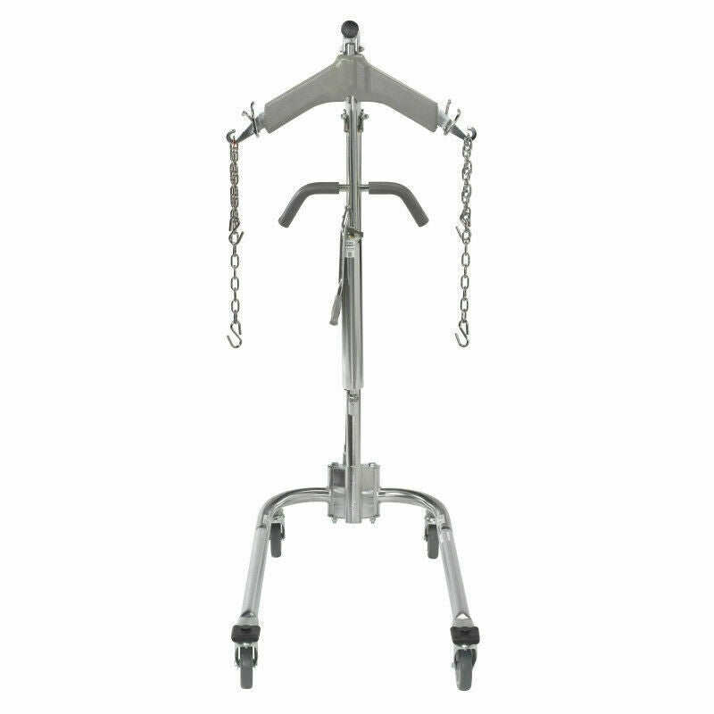Drive Medical Hydraulic Patient Lift with Six Point Cradle 5" Casters 13023