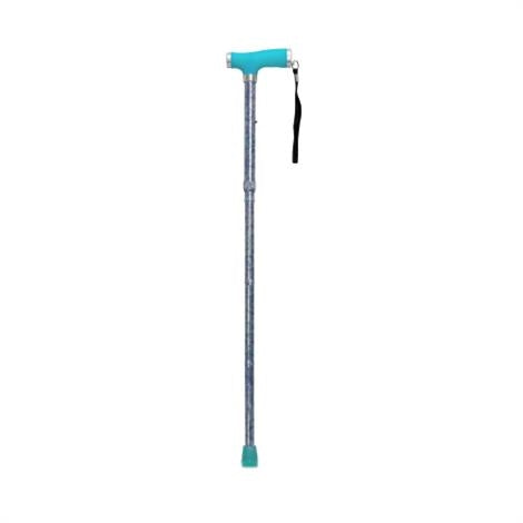 McKesson Aluminum Standard Folding T-Handle Cane