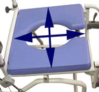 EZee Life Tilt & Recline Rehab Shower Commode 170