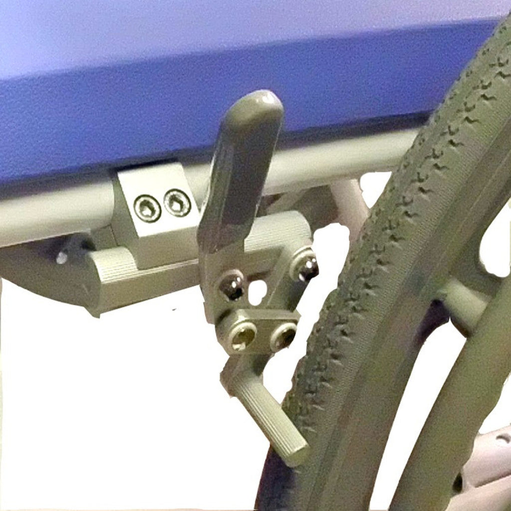 EZee Life Heavy Duty Shower Commode Wheelchair 185-24 186-24 by Healthline