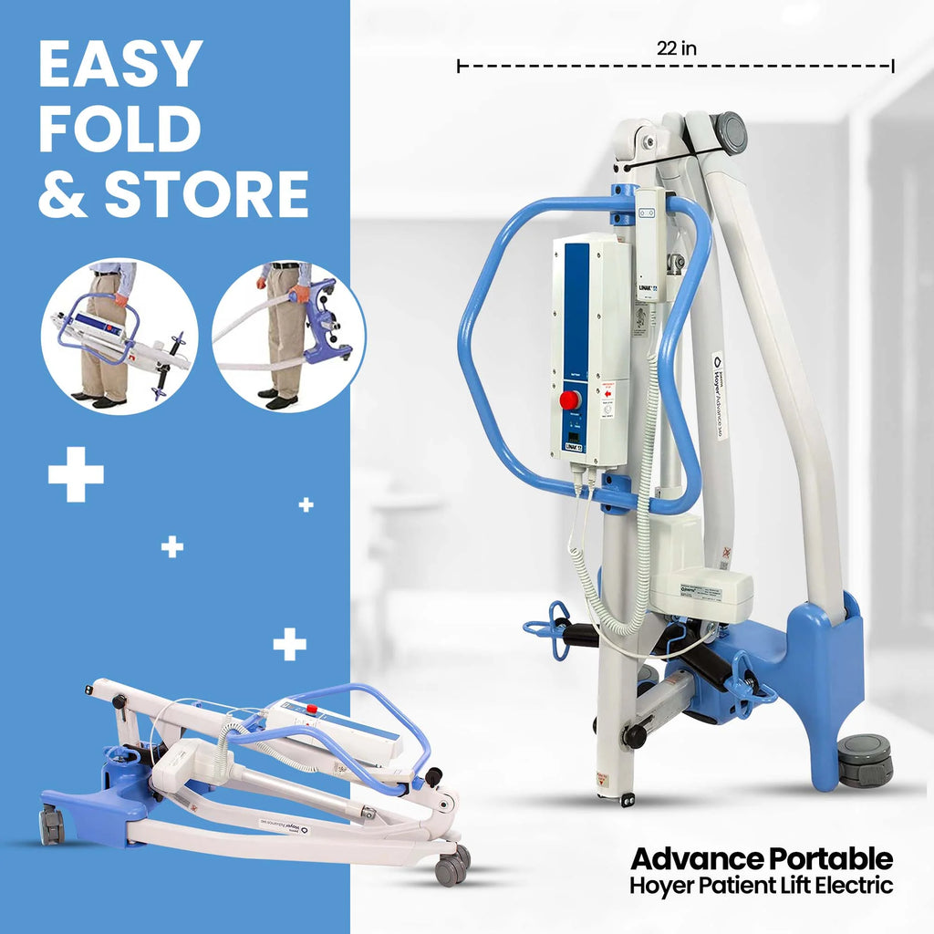 Hoyer Advance Electric Compact Folding Mobile Patient Lift
