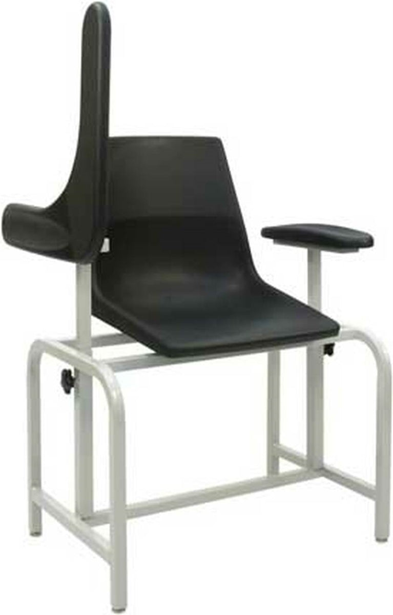 Winco Spirit Blood Drawing Chair, Phlebotomy Chair - Plastic Seat