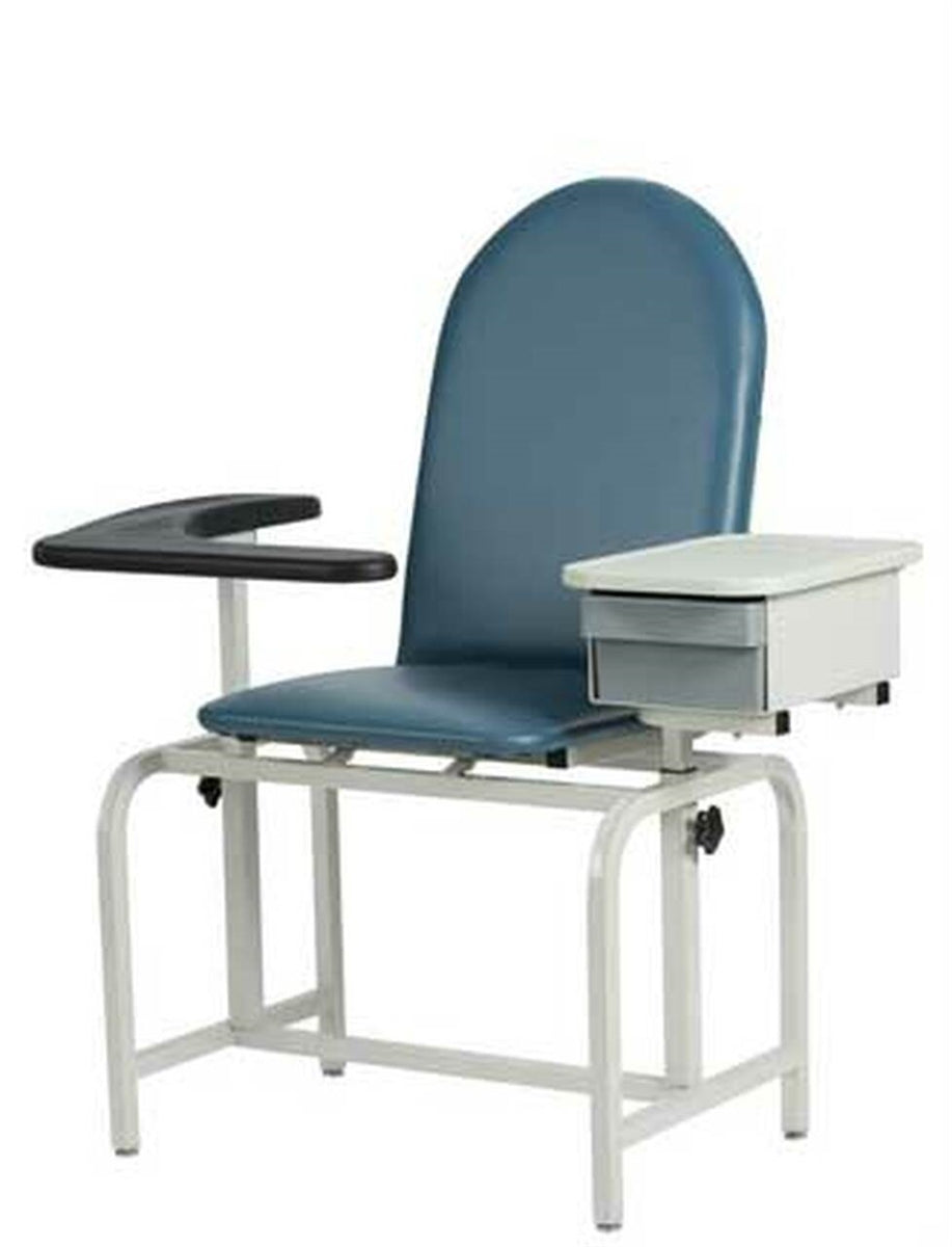 Winco Solace Blood Drawing Chair, Phlebotomy Chair - Padded Vinyl