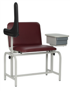 Winco Unity Extra Large Blood Drawing Chair (Phlebotomy Chair) - Padded Vinyl