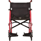 Nova 17" Lightweight Transport Chair with Fixed Arms