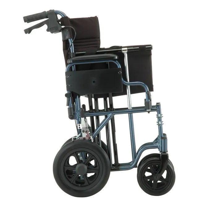 Comet 332 HD w/ Removable Armrests Transport Wheelchair