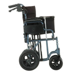 Comet 332 HD w/ Removable Armrests Transport Wheelchair