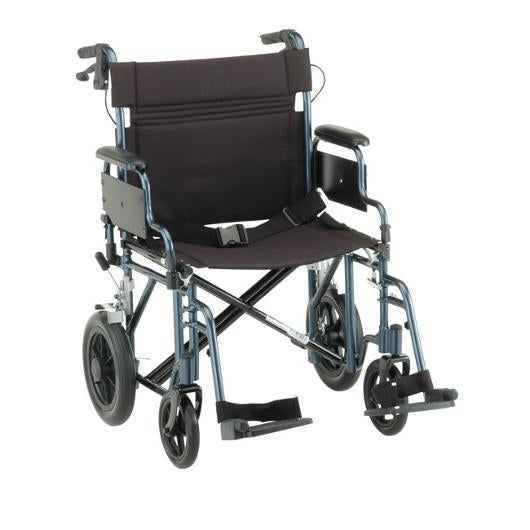 Comet 332 HD w/ Removable Armrests Transport Wheelchair