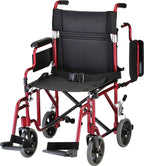 NOVA Lightweight Transport Chair w/ Removable & Flip Up Arms