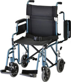 NOVA Lightweight Transport Chair w/ Removable & Flip Up Arms