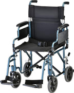 NOVA Lightweight Transport Chair w/ Removable & Flip Up Arms