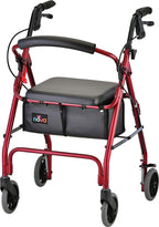 Nova Medical GetGo Classic Folding Lightweight Rollators with 6" Wheels