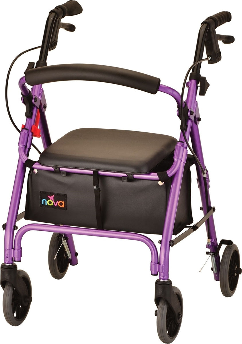 GetGo Petite Narrow Rollator Walker 4208C by Nova