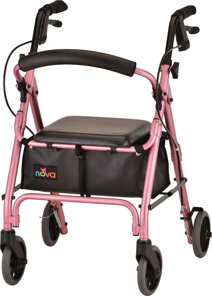 GetGo Petite Narrow Rollator Walker 4208C by Nova