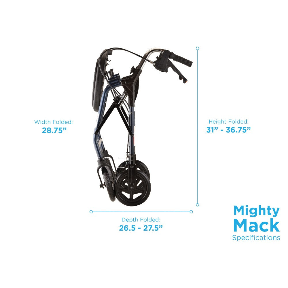 Nova Medical Mighty Mack Heavy Duty Bariatric Rollators