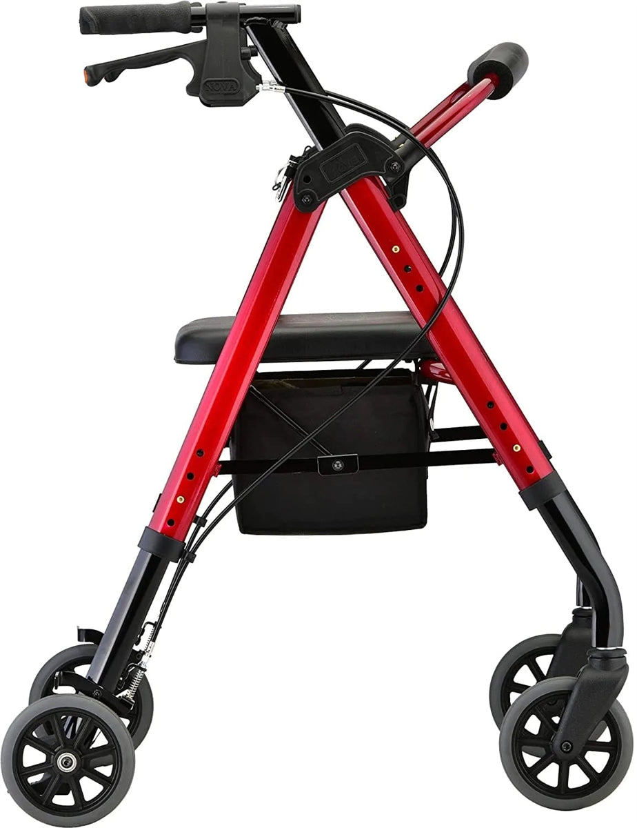 Nova Medical Star 6 OS Rollator Rolling Walker