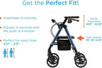 Nova STAR 8 Petite Rollator 4278