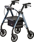 NOVA Star 8 Rollator Walker with Perfect Fit Size System,