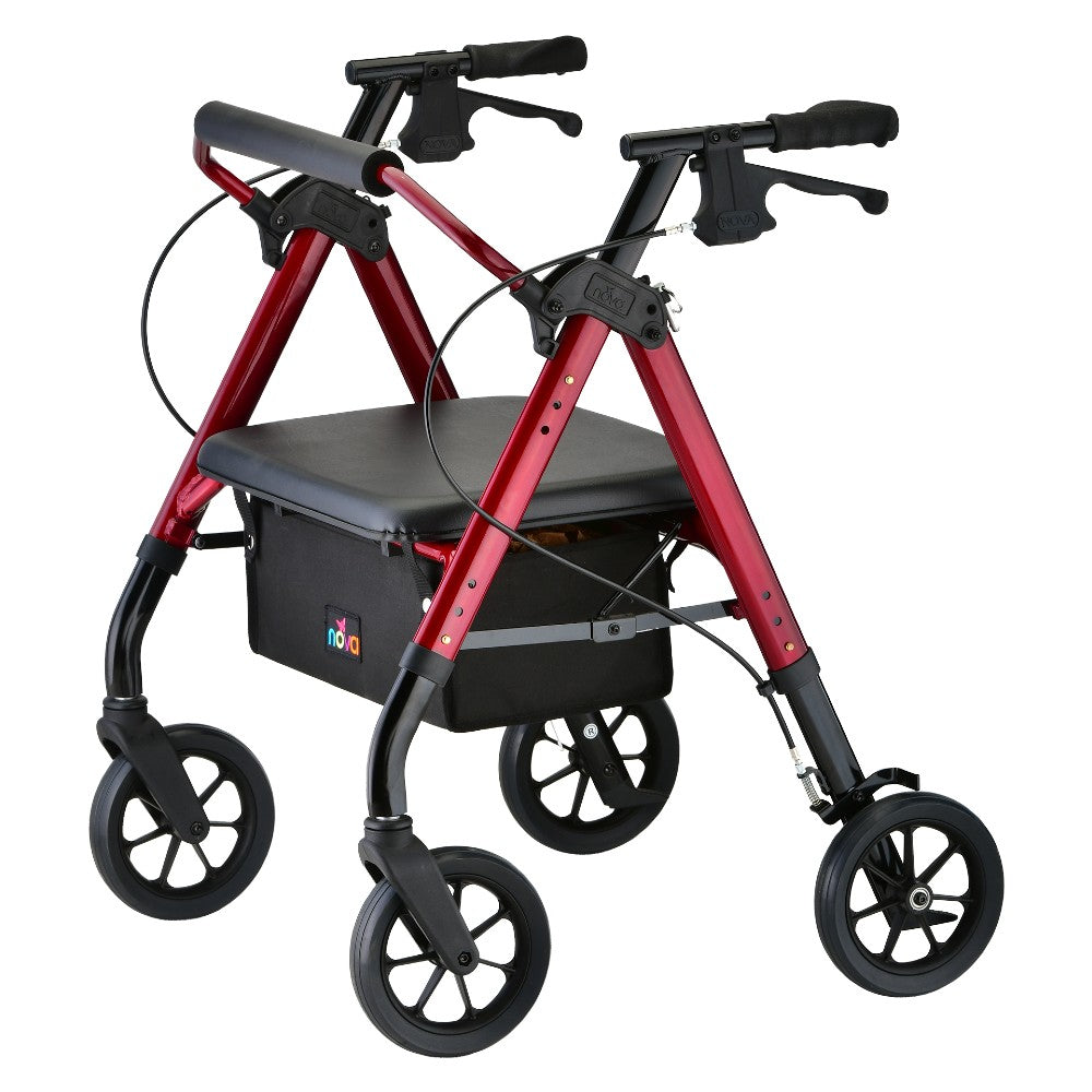 NOVA Star Heavy Duty Bariatric Rollator Walker