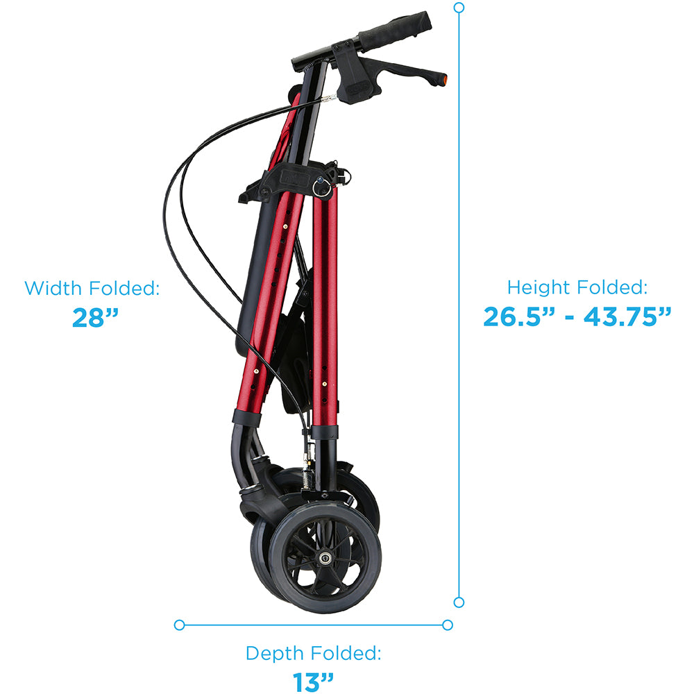 NOVA Star Heavy Duty Bariatric Rollator Walker