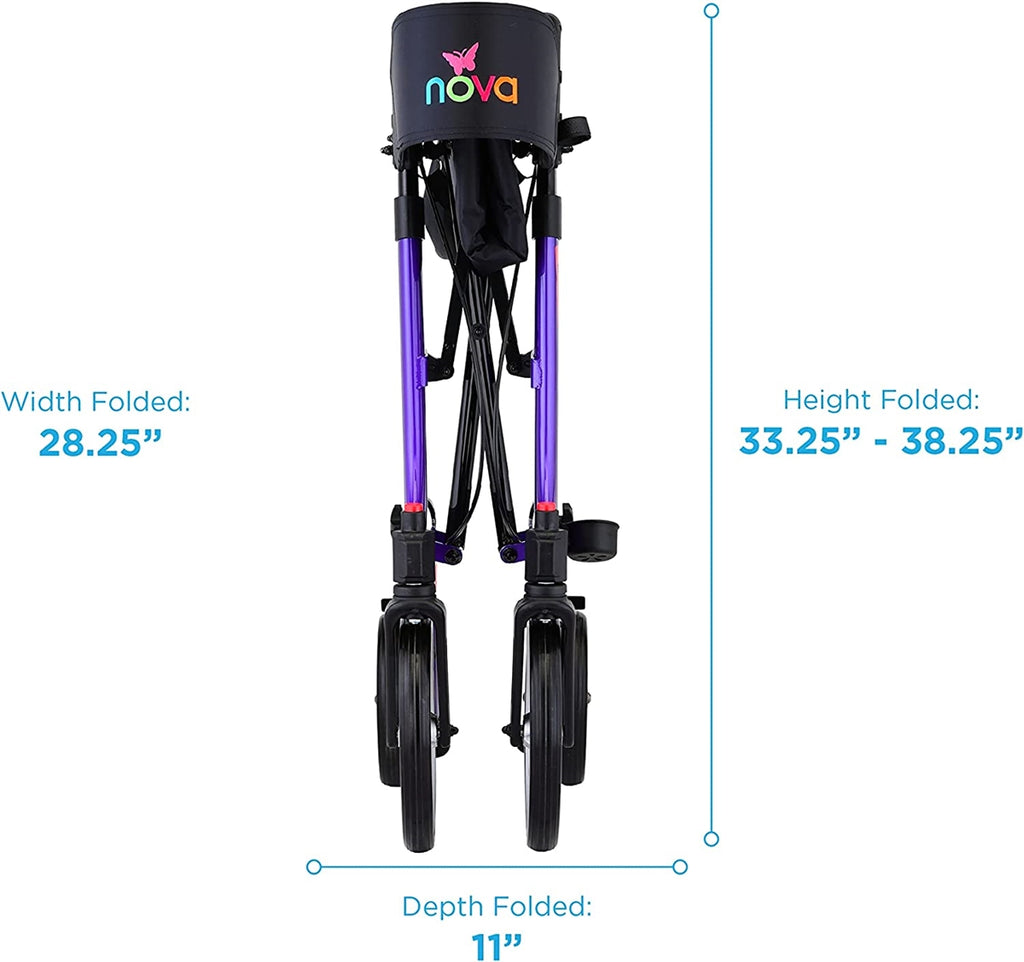Nova Express Rolling Mobility Walker Rollator
