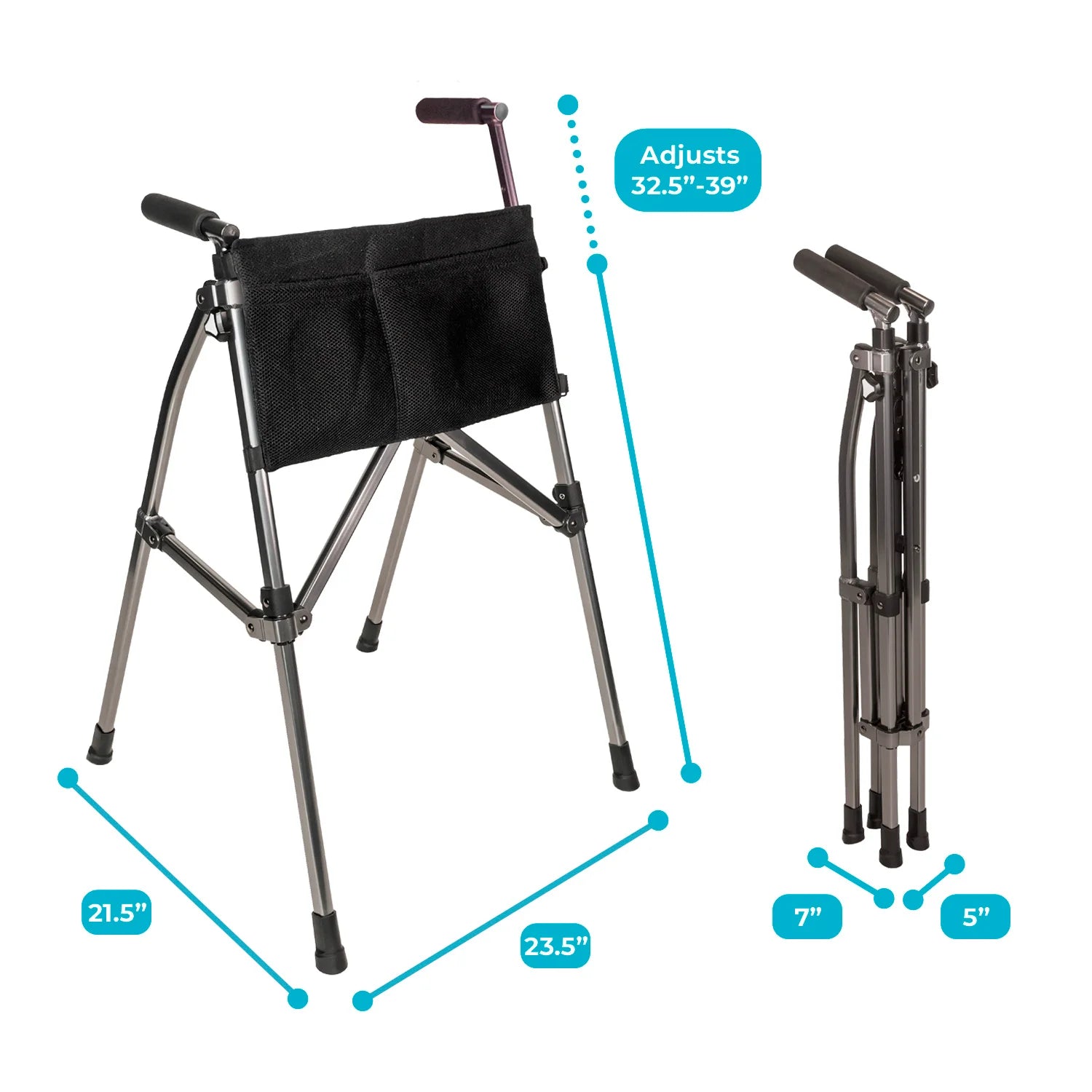 Standers EZ Fold-N-Go Walker