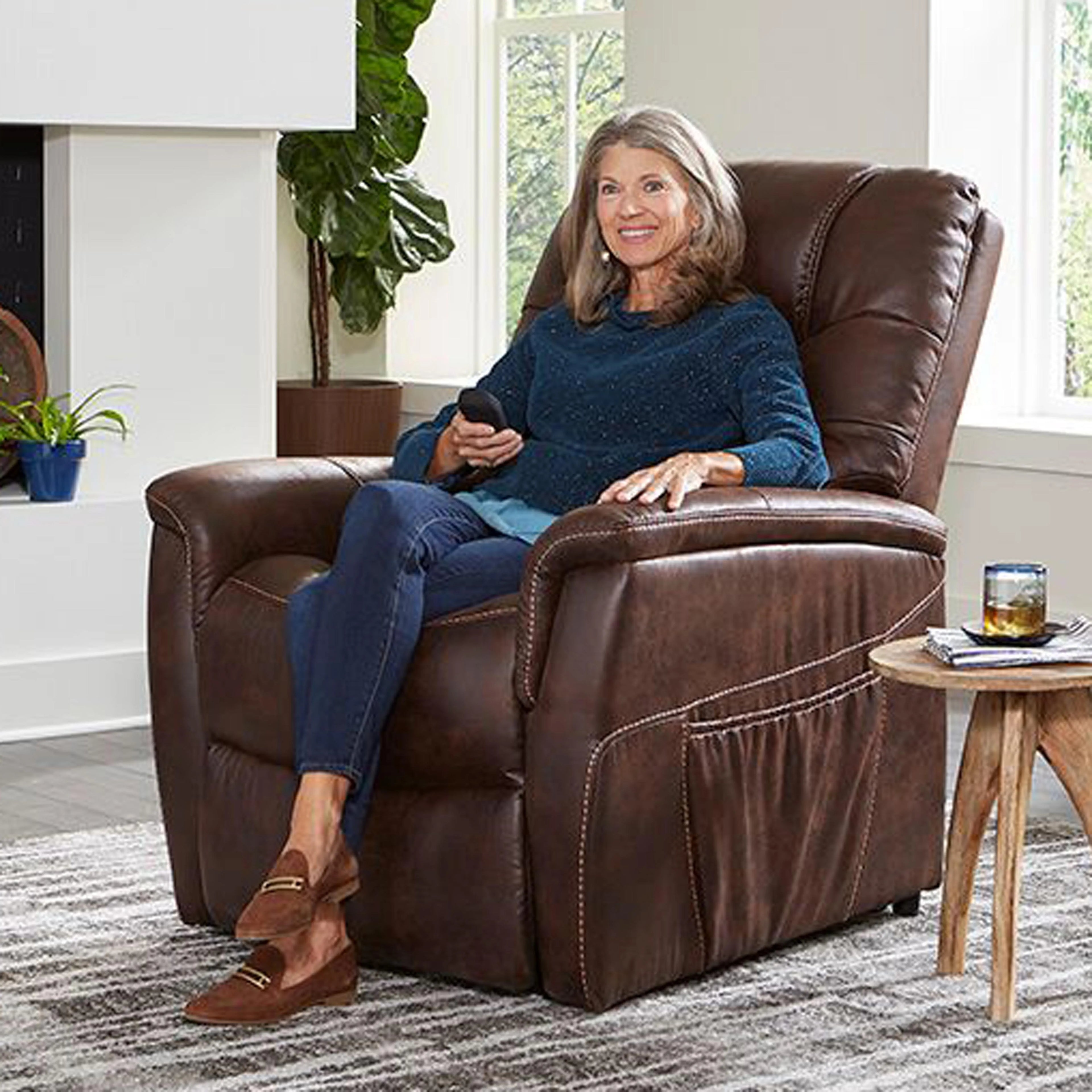 Golden Dione PR-446 DeLuna Lift Chair | Waterfall Back | Infinite Position | Medium & Large