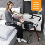 Stander Lets Go Indoor Lightweight Rollator by Trust Care