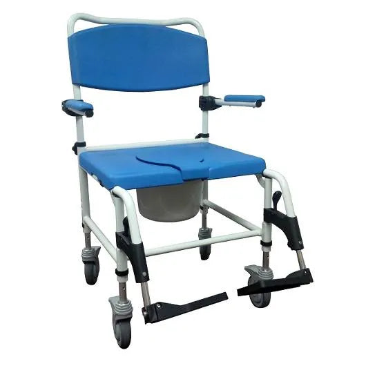 Drive  Bariatric  Aluminum Rehab Shower Commode Chair