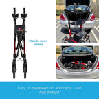 Nova Dragon Fold n’ Go Rise UP Rollator, Upright Standing Walker