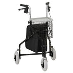 NOVA Traveler 3 Wheel Rollator Walker, All Terrain 8" Wheels