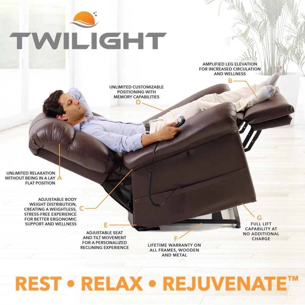 Golden PR-519 Cloud Supreme with Twilight Lift Chair | 5-Motor
