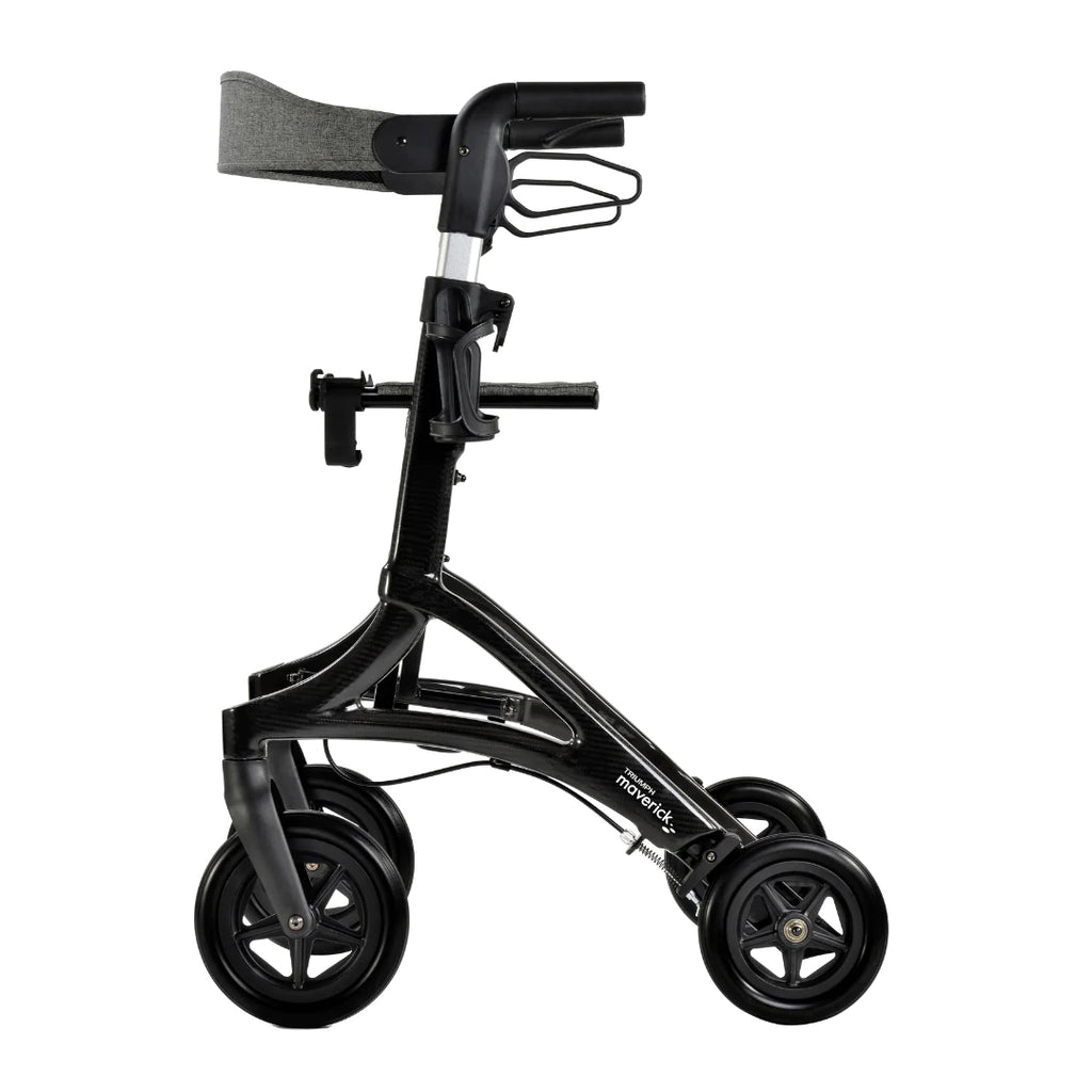 Triumph Mobility Maverick Carbon Fiber Rollator - Only 13.8 lbs