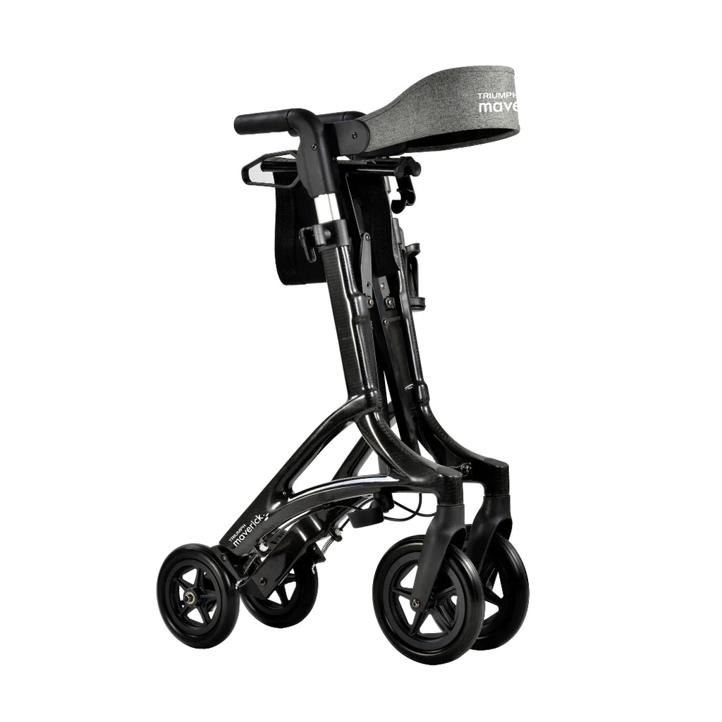 Triumph Mobility Maverick Carbon Fiber Rollator - Only 13.8 lbs