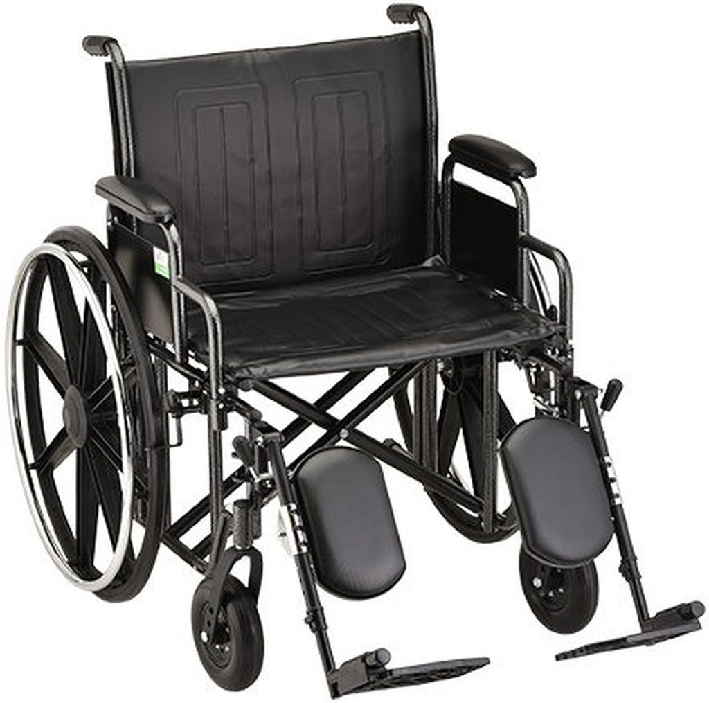 Nova Heavy Duty 22'-24" Steel Wheelchair 5220S 5240S