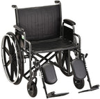 Nova Heavy Duty 22'-24" Steel Wheelchair 5220S 5240S