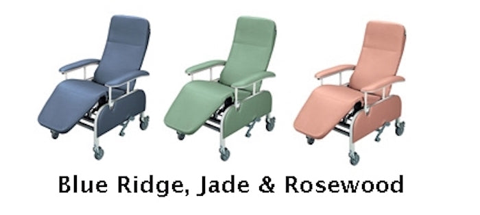 Lumex Tilt-In-Space Drop Arm Reclining Geriatric Chair 565T