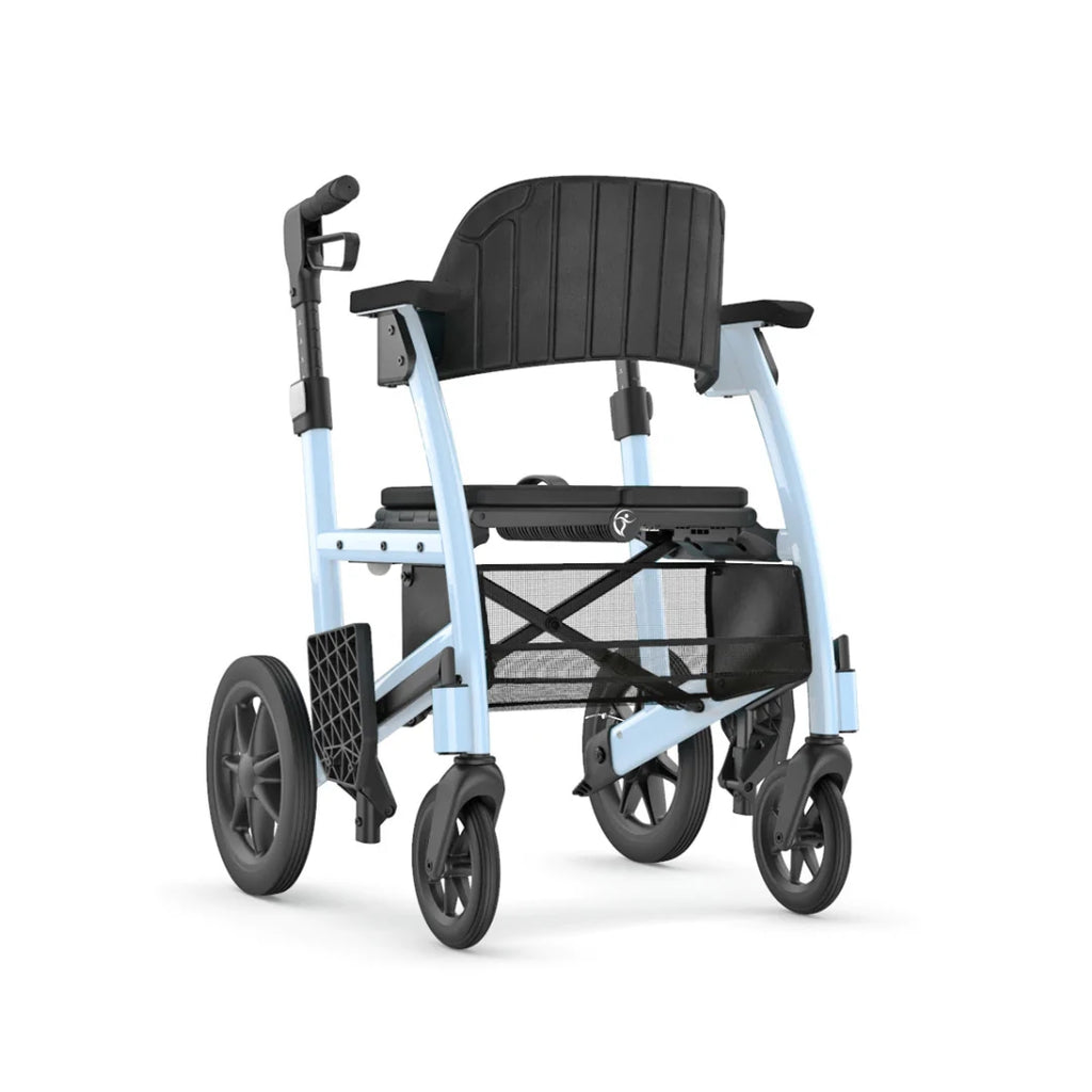 Triumph Prestige All-In-One Rollator - Hybrid Transport Chair Walker