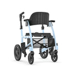 Triumph Prestige All-In-One Rollator - Hybrid Transport Chair Walker