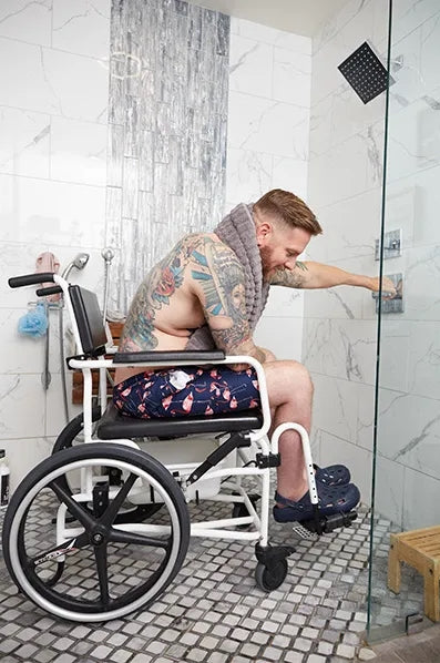 Activeaid 600 Rehab Shower/Commode Chair