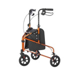 Rally Lite - Aluminum 3 Wheel Folding Walker with Tote