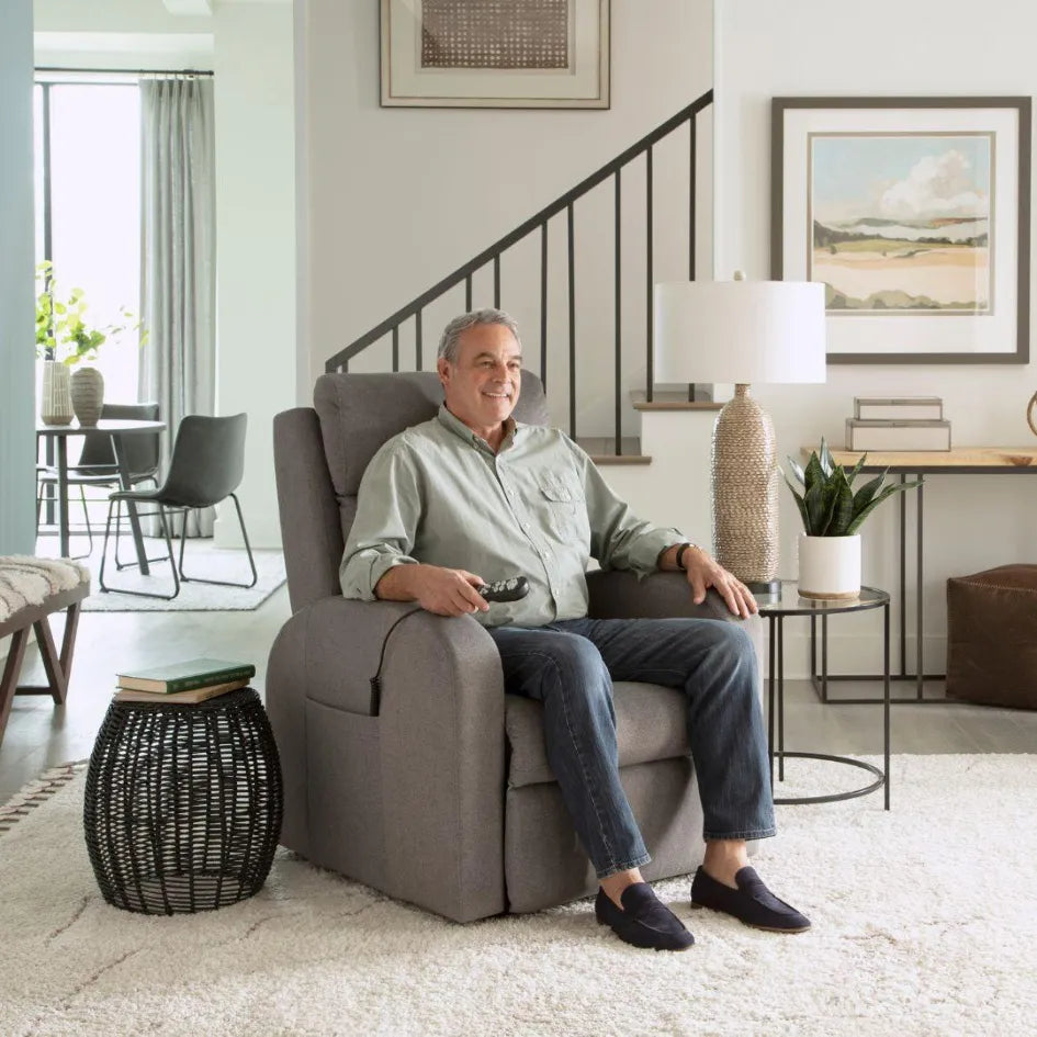 EZ Sleeper Slim Power Lift Chair Recliner by Golden Technologies PR750