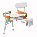 Eagle Health 78768 - Swivel & Sliding Ergo Tub Transfer Bench, Tool Free