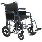 Drive Medical Bariatric Heavy Duty Transport Wheelchair ...